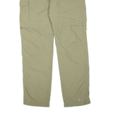 TREVOLUTION Mens Trousers Green Regular Tapered W34 L34