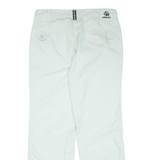 CLOVER Mens Trousers Blue Regular Straight W34 L33