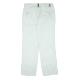 CLOVER Mens Trousers Blue Regular Straight W34 L33