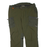 PINE TECH Outdoor Womens Trousers Green Regular Tapered W42 L32