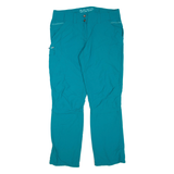 VAUDE Womens Trousers Blue Regular Flared W34 L32