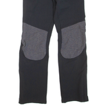 Womens Trousers Black Regular Straight W26 L27