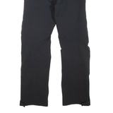 Womens Trousers Black Regular Straight W26 L27