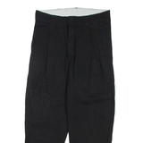 CARHARTT Womens Trousers Black Regular Tapered W32 L25