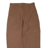 Womens Trousers Brown Regular Tapered W32 L26
