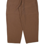 Womens Trousers Brown Regular Tapered W32 L26