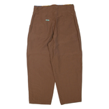 Womens Trousers Brown Regular Tapered W32 L26