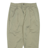 Womens Trousers Green Regular Tapered W28 L23
