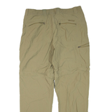 Mens Trousers Brown Regular Tapered W34 L31