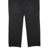 PIERRE CARDIN Mens Trousers Black Regular Tapered W36 L31