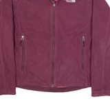 THE NORTH FACE Womens Fleece Jacket Maroon M