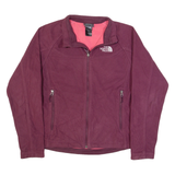 THE NORTH FACE Womens Fleece Jacket Maroon M