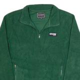 GUESS Mens Pullover Jacket Green M