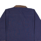 DENIM & CO Womens Chore Jacket Blue 90s XL