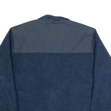 GENERAL Navy Mens Fleece Jacket Blue M