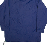 JANSPORT Mens Rain Jacket Blue Hooded XL