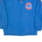 MAJESTIC Chicago Cubs Mens Track Jacket Blue USA L