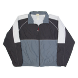 LEE SPORT Mens Shell Jacket Grey Colourblock XL
