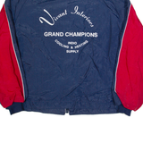 SWINGSTER Mens Shell Jacket Blue 90s USA Colourblock XL