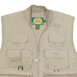 CABELAS Utility Mens Gilet Beige L