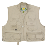 CABELAS Utility Mens Gilet Beige L
