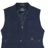MAGELLAN'S Utility Mens Gilet Blue L