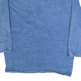 ENCHANTE Womens Blazer Jacket Blue 90s L