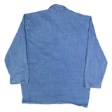 ENCHANTE Womens Blazer Jacket Blue 90s L