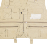 CRYSTAL RIVER Utility Mens Gilet Beige M