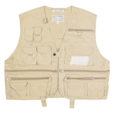 CRYSTAL RIVER Utility Mens Gilet Beige M