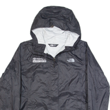 THE NORTH FACE Lightweight Womens Rain Jacket Black Hooded M