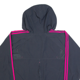 ADIDAS Womens Track Jacket Black Hooded L