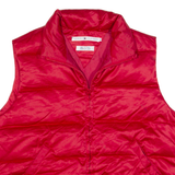 TOMMY HILFIGER Down Insulated Womens Puffer Gilet Red M