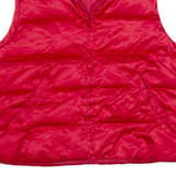 TOMMY HILFIGER Down Insulated Womens Puffer Gilet Red M