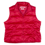 TOMMY HILFIGER Down Insulated Womens Puffer Gilet Red M