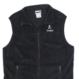 DISNEY Womens Fleece Gilet Black S