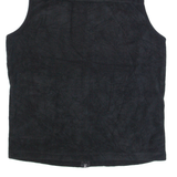 DISNEY Womens Fleece Gilet Black S
