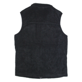 DISNEY Womens Fleece Gilet Black S