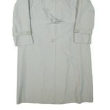 Belted Womens Trench Jacket Grey L