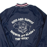 SWINGSTER Mens Jacket Blue Nylon M