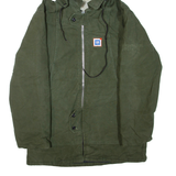 GM Mens Jacket Green Hooded L