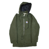 GM Mens Jacket Green Hooded L