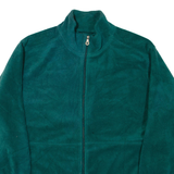 CATALINA Womens Fleece Jacket Green XL