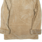 GALLERY Womens Jacket Brown Leather S