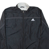 ADIDAS Running Mens Track Jacket Black L