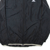 ADIDAS Running Mens Track Jacket Black L