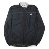 ADIDAS Running Mens Track Jacket Black L