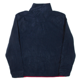 NAUTICA 1/4 Zip Mens Fleece Jacket Blue XL