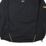 REEBOK Bruins Ice Hockey Mens Pullover Jacket Black L