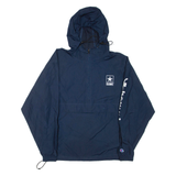 CHAMPION Mens Pullover Jacket Blue Hooded M